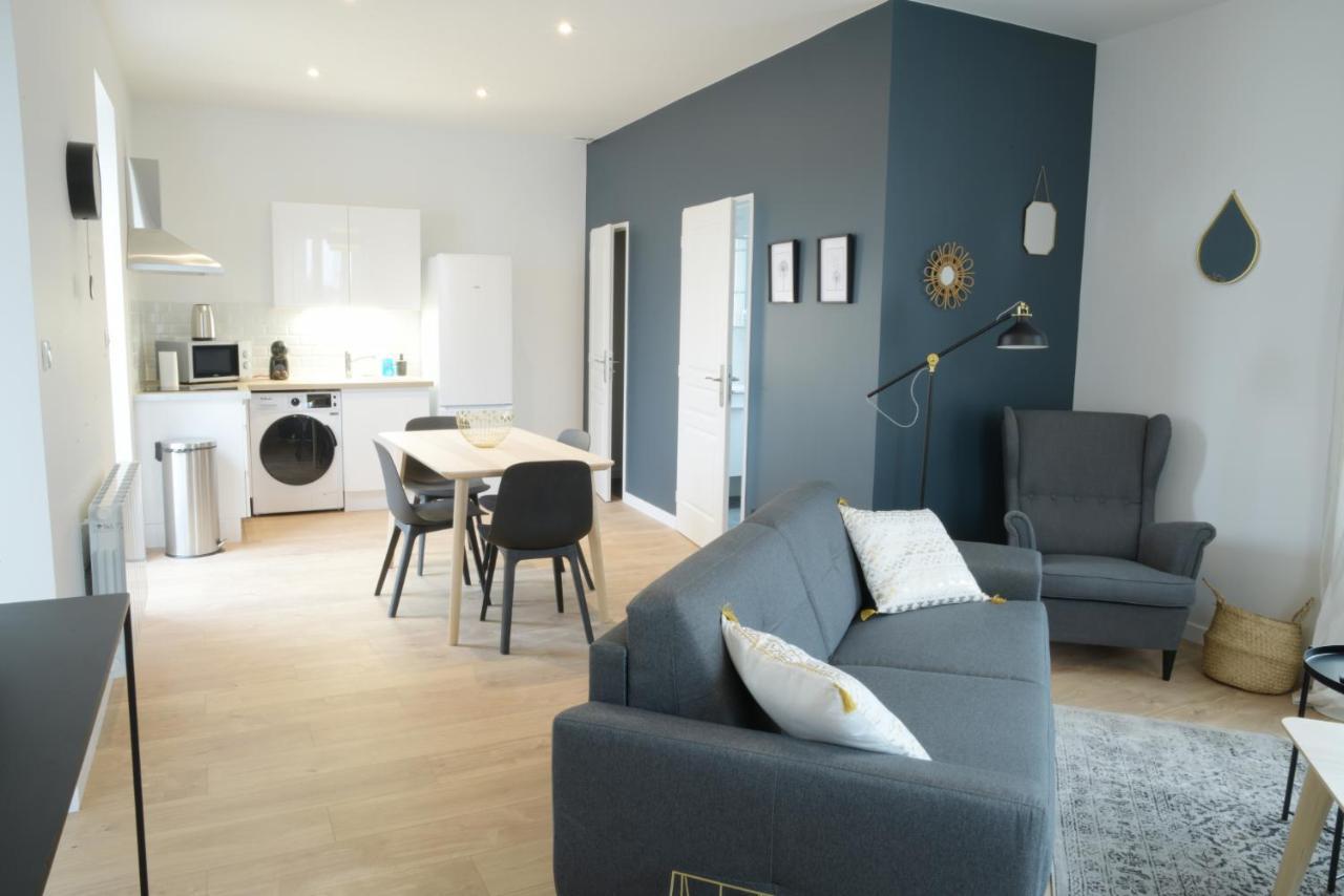 T2 De 55M2 Avec Toit Terrasse, Hyper Centre, Wifi, Draps, Savons Et Serviettes Fournis Cognac Exterior photo
